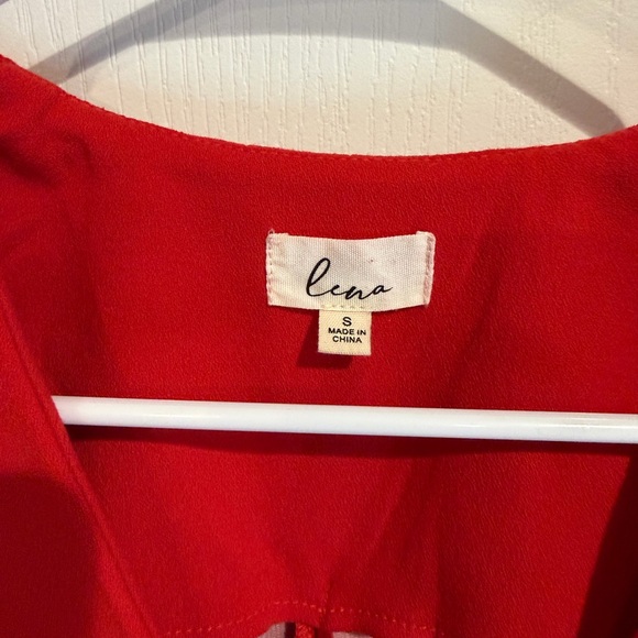 NWOT Lena Bold Red Long Sleeve Blazer Dress - Picture 9 of 9